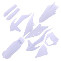 Plastikkit Weiß Plastiksatz Passend FüR KTM EXC 300 TPI Bj. 2020-2023