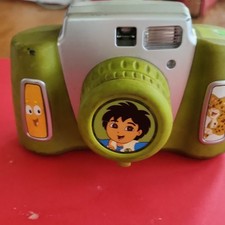 Go Diego Go Green Electronic Toy Camera with Cartoon Characters and Screen