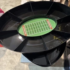 "Game Day" Snack Compartmentalized Server Tray