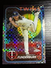 2024 Topps Chrome - Kody Funderburk #297 X-Fractor (RC)
