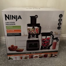 Image of Ninja BN800UK 3-in-1 Food Processor & Blender with Auto-IQ - New & Sealed✅🚚