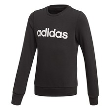 Sweatshirts Universal Girl Adidas Linear EH6157 Black