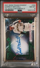 2021 BOWMAN TRANSCENDENT TRANSCENDENT COLL AUTOS GARRETT MITCHELL 4/5 PSA 8 AUTO