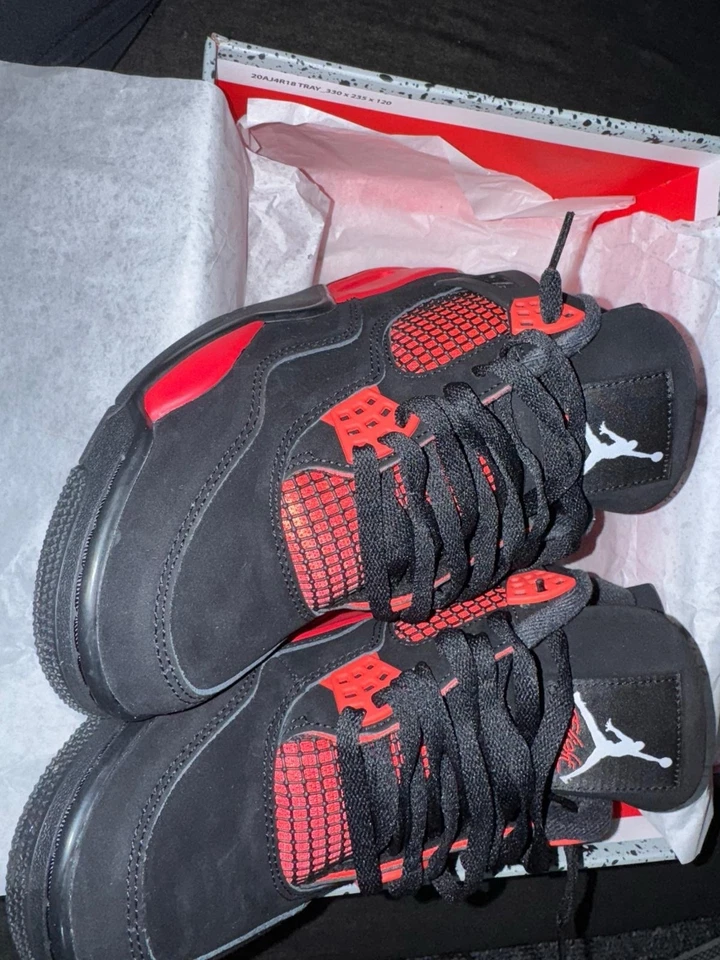 Air Jordan 4 Retro Red Thunder - Bild 4 von 4