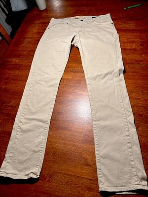 35x32 Agave Denim Rocker Classic Taper USA MADE Faded Khaki Wash Mens