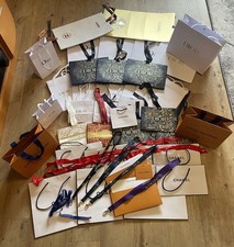 50 Teile - Papier Taschen - Chanel, Louis Vuitton, Dior + Keyholder, Verpackung