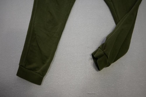Nike Jogger Sweat Pants Tapered Cotton Blend Green W/Pockets Mens Sz Small - Picture 2 of 9