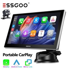 9 INCH Portable Wireless Car Radio Apple Carplay Android Auto Touch Screen Unit