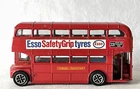 Vintage DINKY TOYS Toy Car 289 Routemaster Double Decker Bus Esso Advert #651