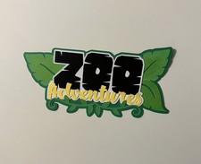 Zoo Adventures Scrapbook Title Die Cut Paper Pieced Handmade