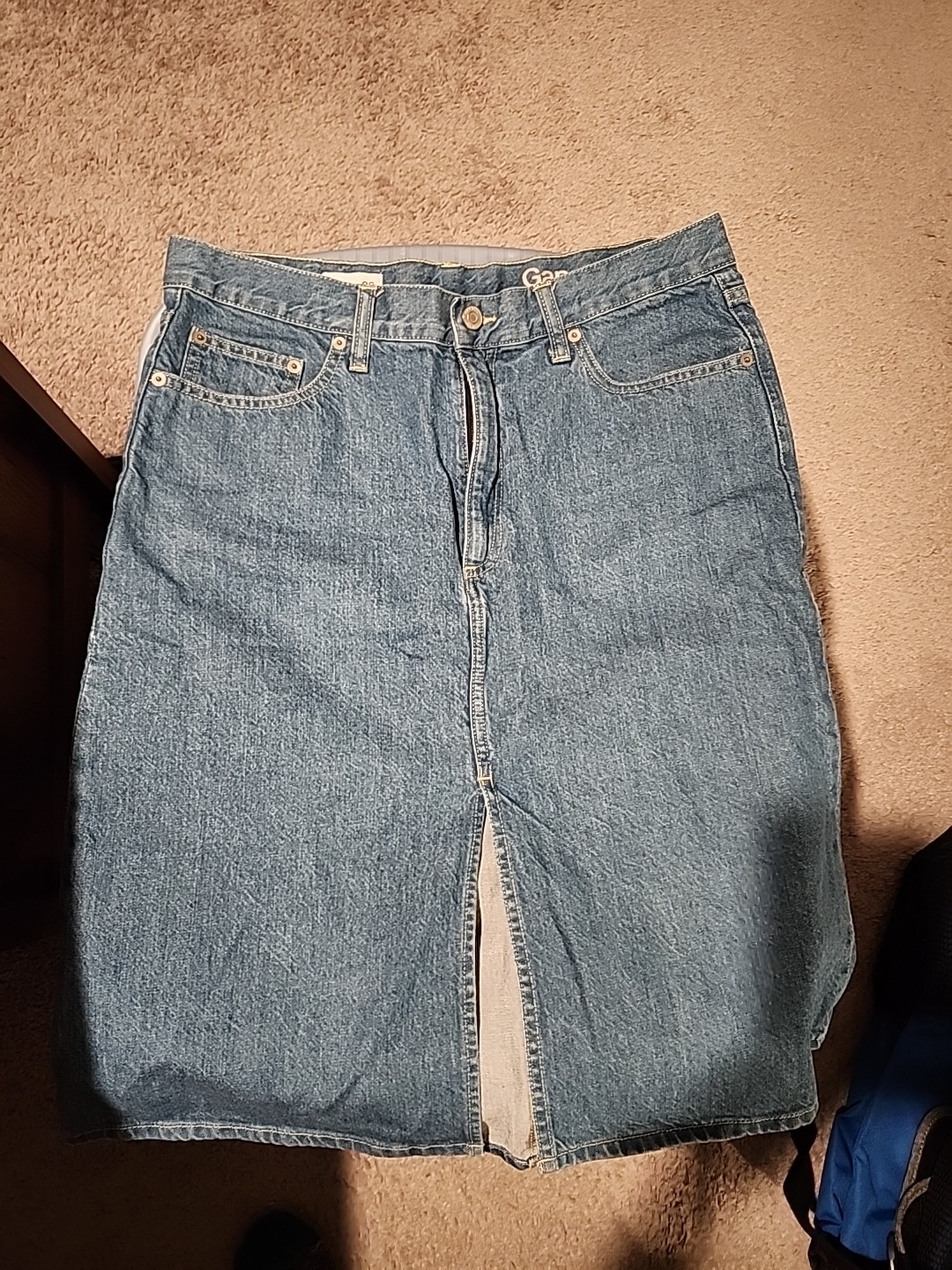 Gap Women's Denim Skirt  Medium Wash 30R