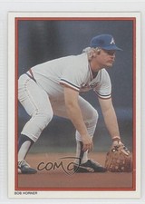 1984 Topps Mail-In Glossy All-Star Collector's Edition Bob Horner #13 1g9