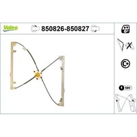 1X Fensterheber Valeo 850826 Passend FüR CitroËN