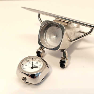 WOODREX TITANIC ALARM CLOCK 箱・保証書付　非売品 Fossil Airplane 54 Desk Clock Limited Edition in Its Original