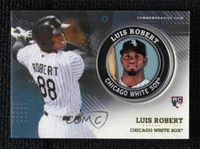 2020 Topps Topps Player Medallions Luis Robert #TPM-LR 3bs