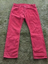 LEVIS 514 COURDUROY PANTS size 34x32 read description
