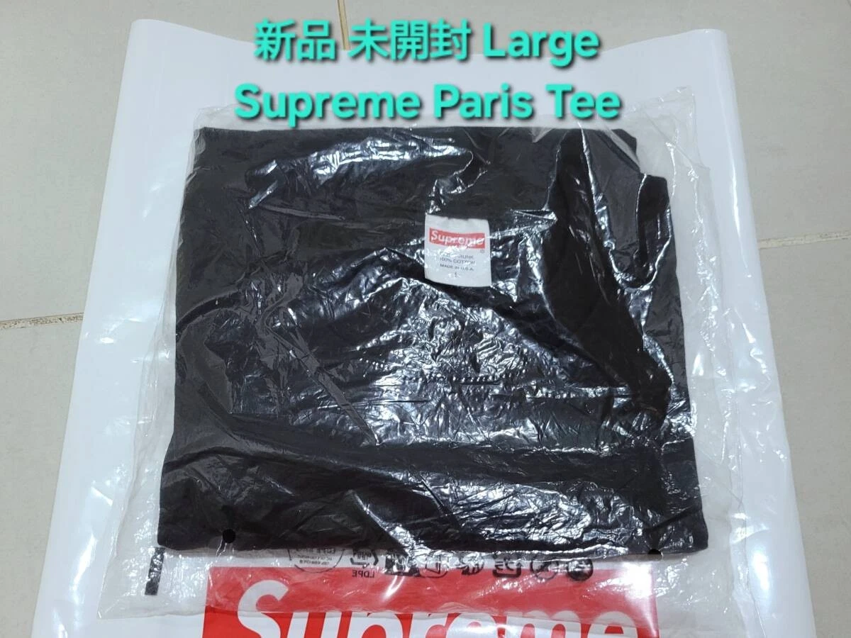 Tee shirt Supreme Paris Tee Shirt Supreme Paris grand noir neuf jamais ouvert