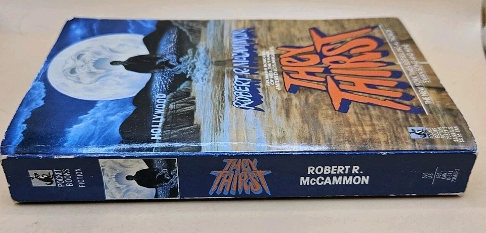 They Thirst Robert McCammon 1988 1st Printing Rare Horror Paperbacks From Hell Foto 3 de 4