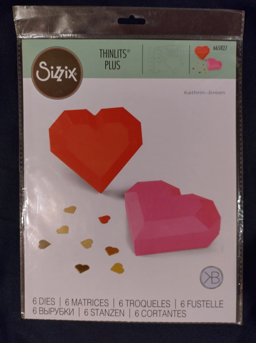 Sizzix Fustella Per Taglio E Carta - Design 10,8x10,2 Cm - Multicolore, Taglia Unica - Per Cartoncino, Tessuto, Pelle E Alluminio - 3