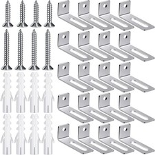 20 Set Whiteboard Brackets Whiteboard Installation Hardware Kit Mounting Wall Ha