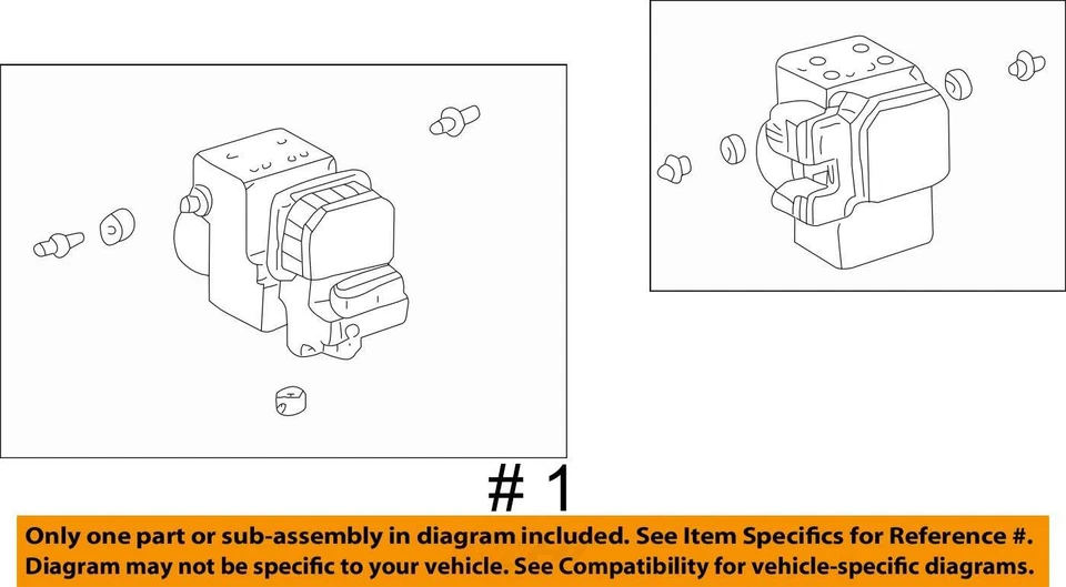 Módulo de control de bomba ABS Toyota Camry 1999-1999 W1OAM Foto 4 de 4
