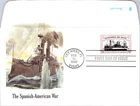 S08-9965, THE SPANISH-AMERICAN WAR, FLEETWOOD FDC