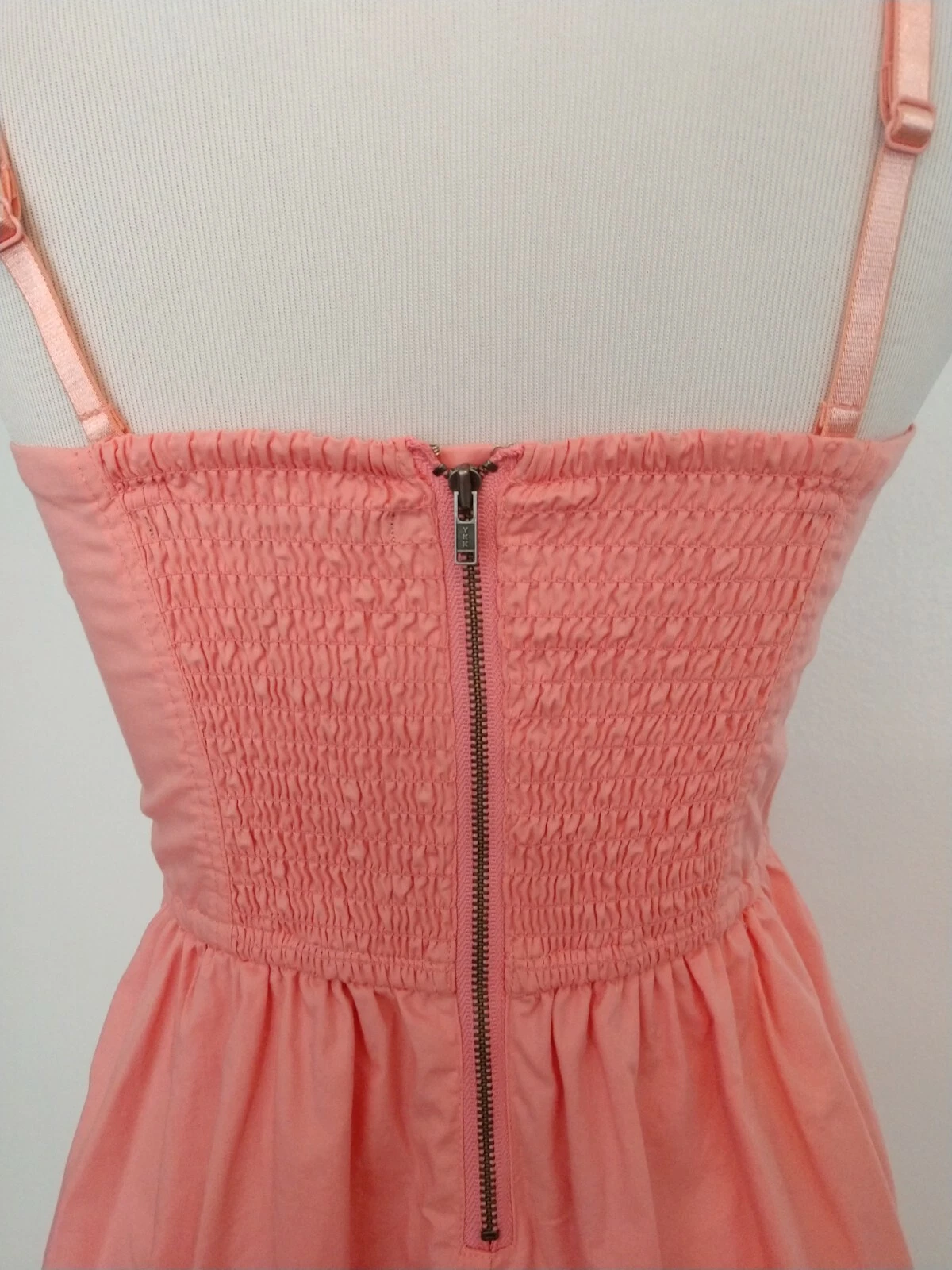 UNDERCOVER DONNA tg 4 VICTORIA'S SECRET PRENDISOLE impreziosito ROSA CORALLO FUMÈ BELLISSIMO