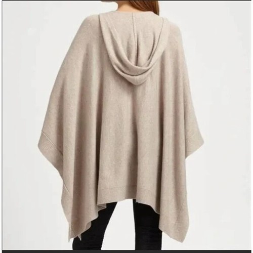 Gr. O/S Eileen Fisher Rumby Kaschmir Damenpullover Poncho Pullover $ 558 neu mit Etikett - Bild 9 von 9