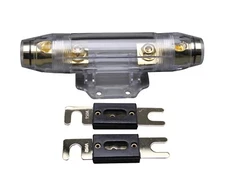 200A Anl Fuse Holder Distribution Inline 0 4 8 Ga Gold Plated Fuse Skfh100