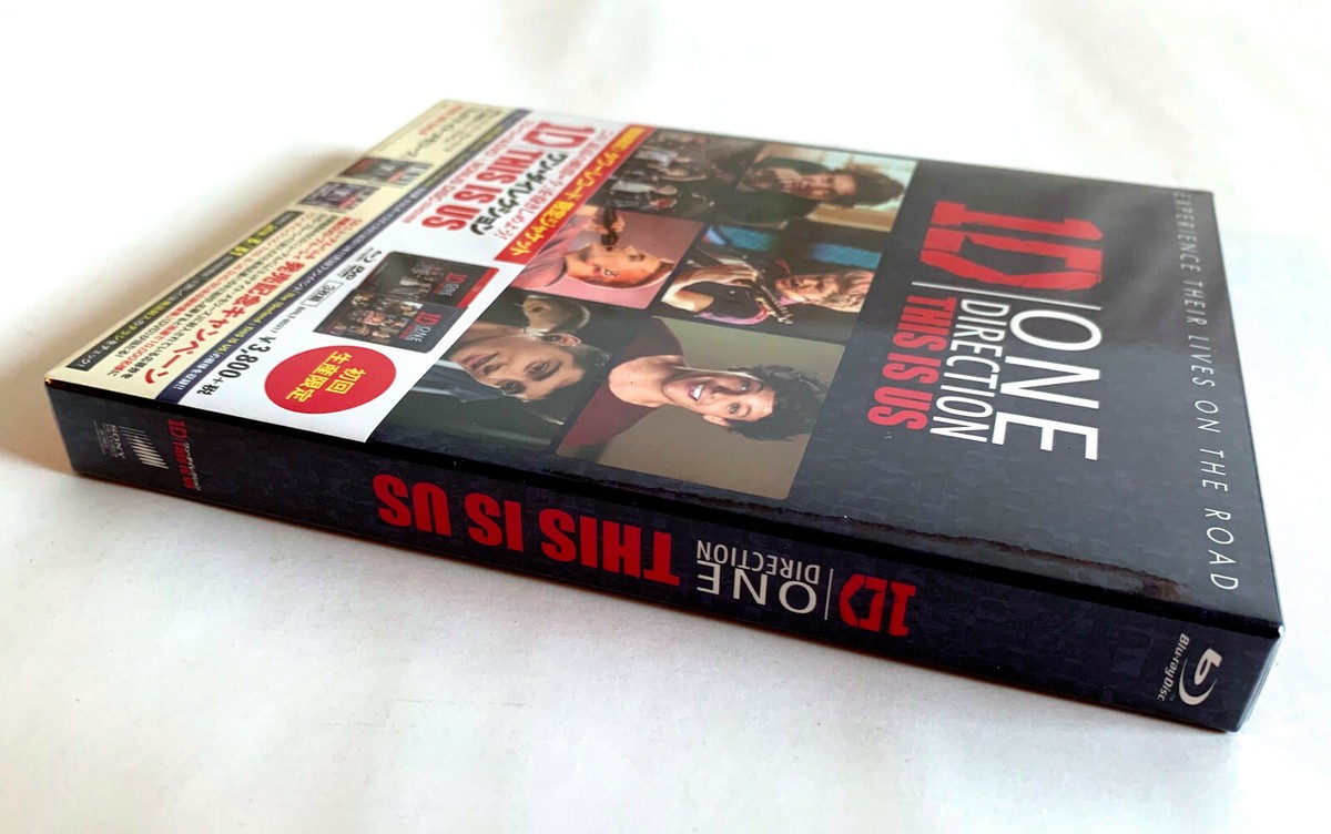ONE DIRECTION This Is Us JAPAN LIMITED EDITION Blu-ray + 2DVD 2014