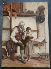 art postcard Verlag Ars Sacra Joseph Mueller Munich Karl Gebhard Deutscher Maler