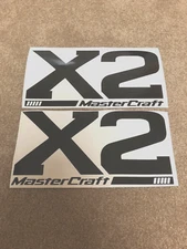 MASTERCRAFT X-2 BOAT HULL 2006 X2 GRAPHICS KIT SKI DECAL STICKER SET 06-07 L@@K