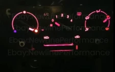 Red Climate Control LED Bulb kit for Subaru Impreza WRX 2002-2007