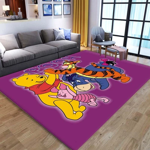 Alfombra 3D Winnie The Pooh alfombra de salón alfombra de suelo alfombras antideslizantes DE - Imagen 28 de 29