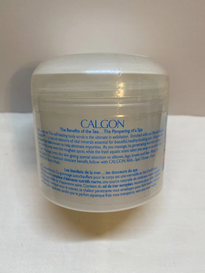 CALGON Warm Marine Salt Scrub 8 OZ  New - Image 2 of 4