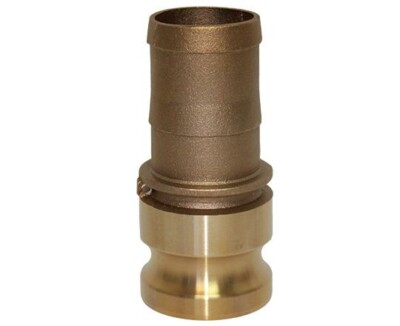 『Cando』E-200BR  2''camlock  cam and groove BRASS Trash Pump Adapter