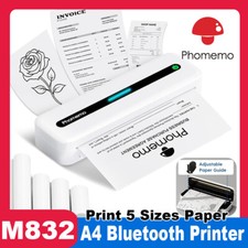 Phomemo M832 A4 Printer Wireless Bluetooth Thermal Inkless desktop Maker Machine