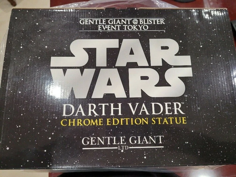 RARE PROMO - Gentle Giant Star Wars Chrome Edition Darth Vader Statue - BNIB - Image 4 of 4