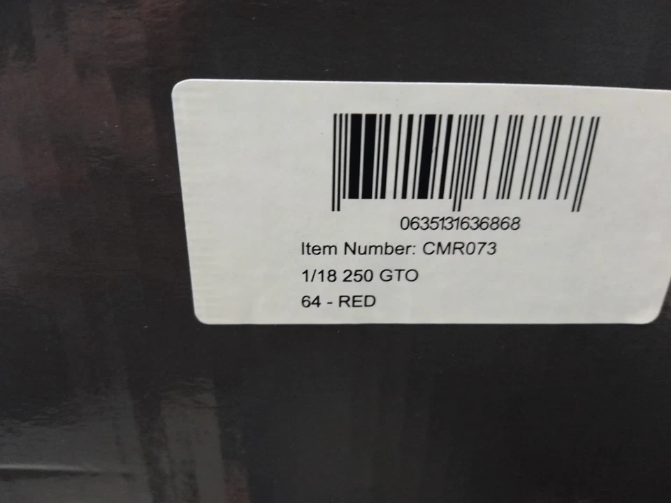 CMR Ferrari 250 GTO street red 1964 1/18 CMR073 - Immagine 2 di 2