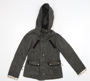 4bidden atlantic grey bubble jacket