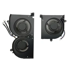 New For MSI GS75 Stealth P75 Creator MS-17G1 MS-17G2 CPU & GPU Cooling Fan 5V US
