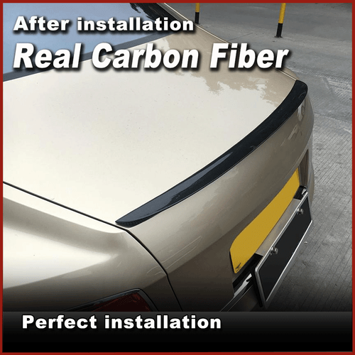 For Bentley Flying Spur W12 Sedan 2013-2019 Real Carbon Rear Trunk Spoiler Wing - Bild 4 von 13