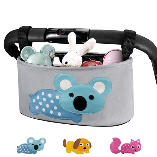 Walking Mum Borsa Organizer per Passeggino - Poppy - Cuori Muschio unisex (bambini