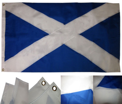 3x5 Embroidered Scotland Cross Country Premium Quality Nylon Flag 3'x5' 200D