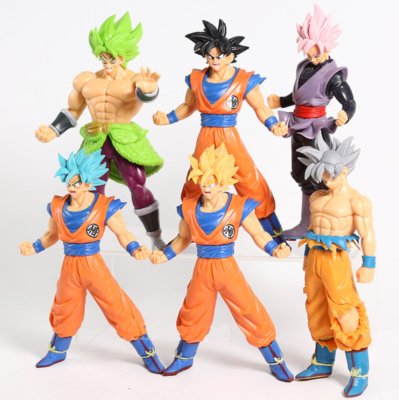 Buy Wholesale China Goku Action Figure Set 6 Styles 18cm Anime Pvc Dragon  Ball Z Figures Miniatures & Models & Goku Action Figure at USD 8.99