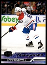 2023-24 Upper Deck Young Guns Lucas Condotta Rookie Montreal Canadiens #484