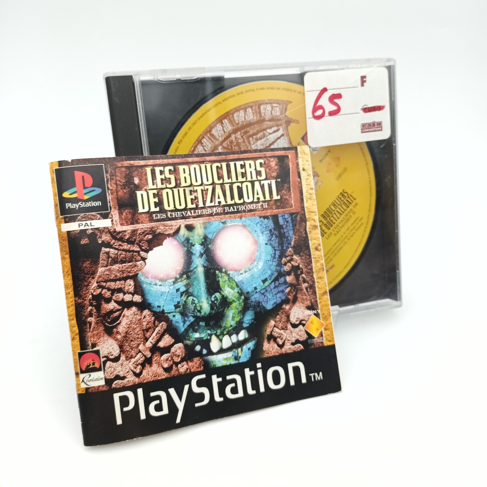 Les Boucliers de Quetzalcoatl - Les Chevaliers de Baphomet II PS1 FR PAL