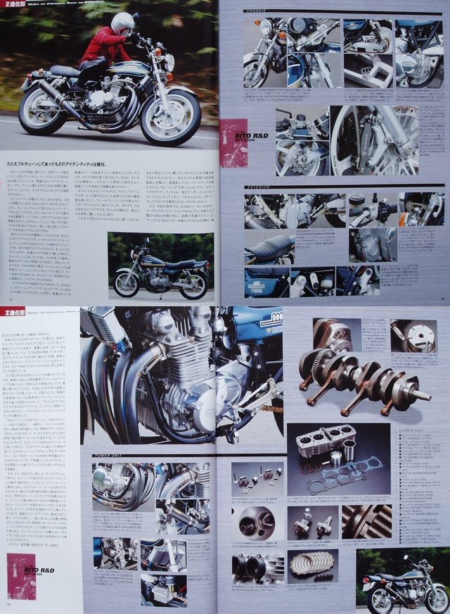 BOOK Kawasaki Z1 Z2 Z1-R Z1000MKll HYPER BIKE vol12 AMA Moriwaki