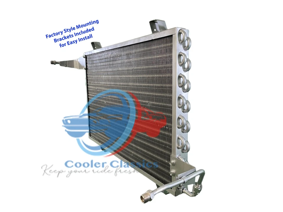 Lincoln Continental Limo D2vy19712A 1972 1973 condensador de aire acondicionado AC5290 Foto 2 de 3