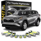 11x LED Lights Interior Map Package White for Toyota Highlander 2020-2023 2024